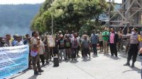 Aksi Demo AKI di Puncak Jaya, Wakapolres pimpin pengamanan