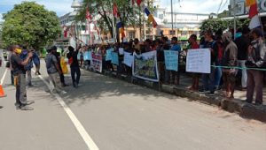 Puluhan orang gelar aksi tolak otsus jilid II di Sorong