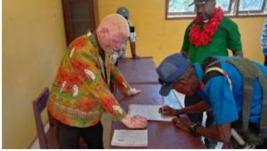 Akhirnya ada sekolah di dusun Simbokeri dan Kewo