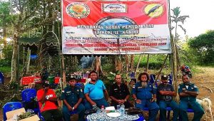 Albert Kabiyai dinobatkan sebagai ketua Pemuda adat wilayah Saireri II