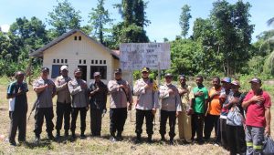 Kunjungi Polsek terluar, ini pesan Kapolres Nabire