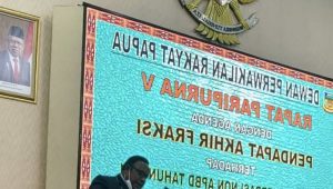 8 Perdasi segera tindaklanjuti, Gobai; Jangan main-main dengan uang Rakyat