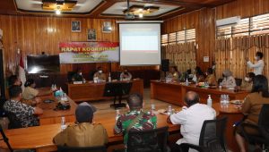 Beberapa Distrik di Nabire 0% belum vaksin, rakor akselerasi vaksinasi digelar