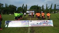 Saling ngamuk antara kesebelasan RCC FC dan Koteka FC, hasil akhir imbang 2-2