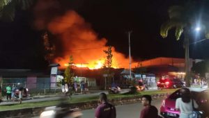 Dua hari berturut-turut, terjadi kebakaran di Nabire