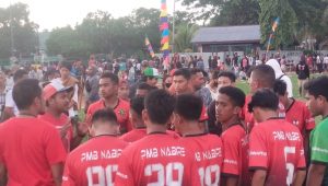 Laga Empat tim di Lapangan Sapta Marga berakhir imbang.