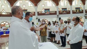 Dewan Paroki Gereja KSK Nabire dilantik