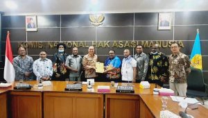 John NR Gobai pimpin tim, temui Komnas HAM RI untuk sampaikan aspirasi dari Rakyat Papua