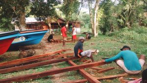 Ini yang dikerjakan aparat Kampung Sima setelah pencairan dana Kampung Tahap I