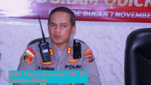 Polisi tangkap pelaku penyebar isu keracunan Makanan, Kapolres Nabire; akan diproses hukum