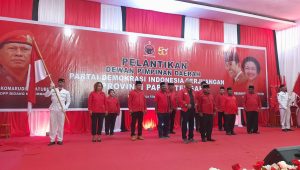 Pengurus PDI Perjuangan Papua Tengah dilantik