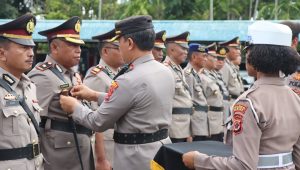 Sejumlah Perwira Polres Nabire di rotasi