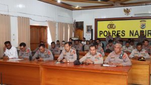 Polres Nabire gelar latihan Pra Operasi gegara OPS Ketupat