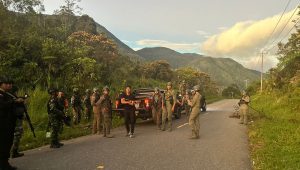 Jelang 01 Juli, aparat keamanan di Dogiyai gelar Patroli Gabungan