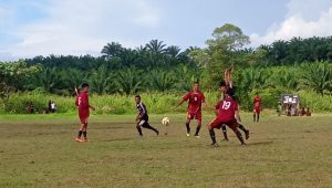 Turnamen sepak bola Agro Cup 2023 berlangsung di Perusahan Sawit Pt. Nabire Baru