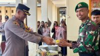 Syukuran bersama, TNI Polri atas bertambahnya usia Kapolres Dogiyai