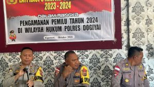 AKP michael Ayomi; Operasi Mantap Brata 2024 adalah bagian penting dari persiapan Polri pada Pemilu 2024 mendatang