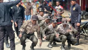 Enam Bintara Polri angkatan 49 TA disambut Bintra Polres Dogiyai