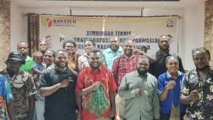 Bawaslu Intan Jaya gelar Bimtek Peningkatan Kapasitas