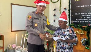 Natal bersama Polres Dogiyai, Ini Pesan Kapolres