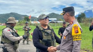 Kombes Pol Dr. Faisal Ramadhani kunjungi Polres Dogiyai
