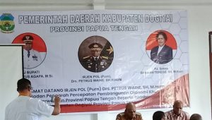 BP3OKP sosialisasi percepatan Pembangunan Otsus Papua , Petrus Agapa; Dogiyai masih kekurangan SDM