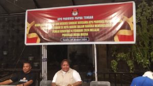 40% Logistik Pemilu telah diterima KPU Papua Tengah