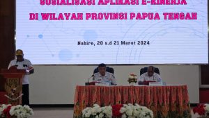 BKPSDM Papua Tengah Gelar Sosialisasi Aplikasi e-kinerja ASN