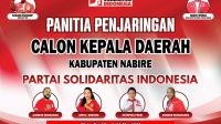 PSI Nabire jaring calon Bupati Wakil Bupati