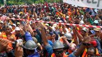Hari Buruh Internasional, Andi Gobai; Nasib kami tidak menentu