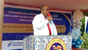 10 Kelas siap tampung siswa baru di SMP N I Nabire