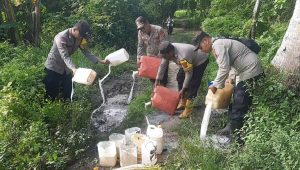 Polsek Onggaya amankan 165 liter Milo