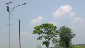 Banyak lampu jalan rusak dan hilang di wilayah Wanggar