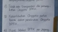 Suku Besar Yerisiam Gua Tolak Hasil Seleksi DPRK Nabire