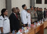 Pengamanan kegiatan penetapan kandidat Gubernur PPT dan Bupati Nabire aman, Tatiratu : ada apel gelar pasukan operasi keselamatan zebra Cartenz 2025