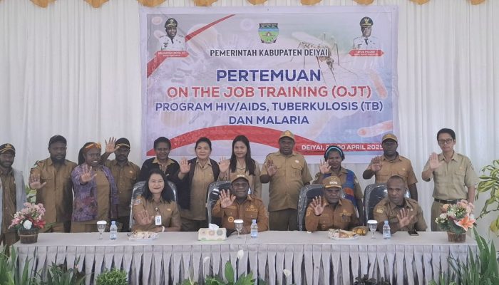 Dinkes Papua Tengah Gelar OJT Program ATM di Deiyai tingkatkan kapasitas petugas sesehatan