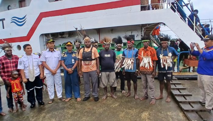 Pendangkalan Muara Pulau Tiga Hambat Pelayaran KM Sabuk Nusantara 114