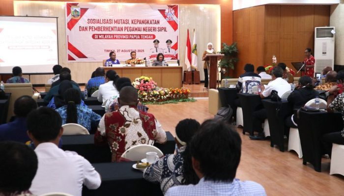 Proses Mutasi dan Kepangkatan Pegawai di Papua Tengah harus lebih cepat di era Digital