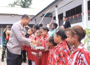 Brigjen Pol Papare hadiri Launching MBG perdana di Nabire