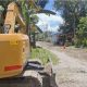 Jalan di belakang kantor lurah Kalibobo, Distrik Nabire, Kabupaten Nabire, Provinsi Papua Tengah, tak diaspal, padahal kabupaten Nabire berdiri sejak tahun 1966. - Kalawaibumiofi/Robertino Henebora