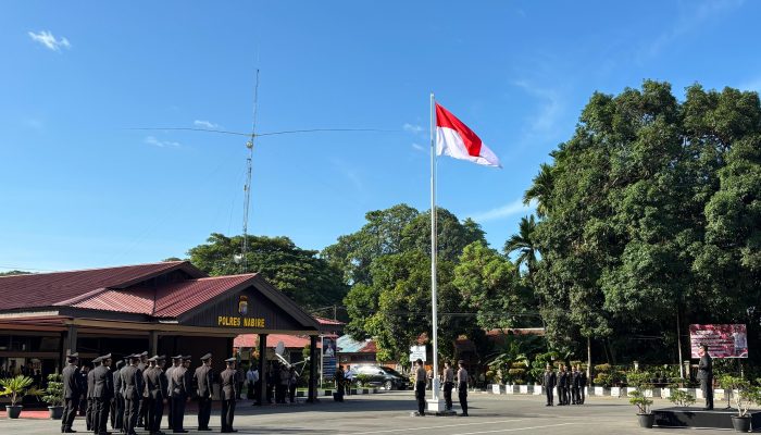Polda Papua Tengah gelar Upacara Hari Kesadaran Nasional, empat Personil Terima Penghargaan