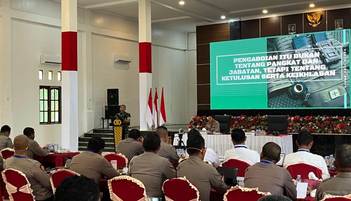 Papua Tengah Ikon Strategis Nasional, Danrem 173/PVB : Tantangan Kamtibmas Tak Bisa Diselesaikan Instan