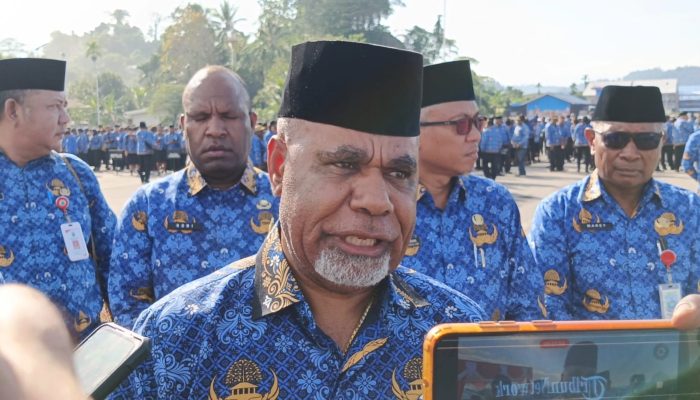 Ini yang ditekankan Wagub Geley saat pimpin apel Gabungan pagi ini