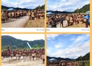 Penjemputan Muspasme Ke-VIII Komopa Aradide Dimeriahkan Tradisi Budaya Meepago