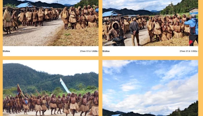 Penjemputan Muspasme Ke-VIII Komopa Aradide Dimeriahkan Tradisi Budaya Meepago