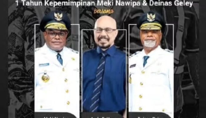 Besok, Pemprov Akan Gelar Talkshow Evaluasi Satu Tahun Kepemimpinan Gubernur Meki F. Nawipa – Wagub Deinas Geley