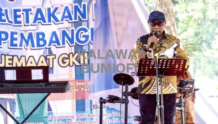 GKI Laodikia Jayanti Nabire Resmi Dibangun, Pemprov Papua Tengah Tekankan Dasar Kristus