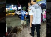 Gercep Polres Nabire Mengamankan Orang Mabuk di Depan Toko Serba 35 Oyehe