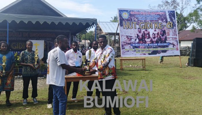 HUT GIDI ke-69 : Klasis Teluk Kimi Nabire Resmi Definitif, Rayakan Kebersamaan Jemaat