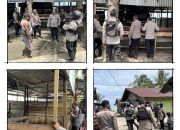 Polsek Nabire Kota Bubarkan Perjudian Togel di Belakang Pertokoan Oyehe